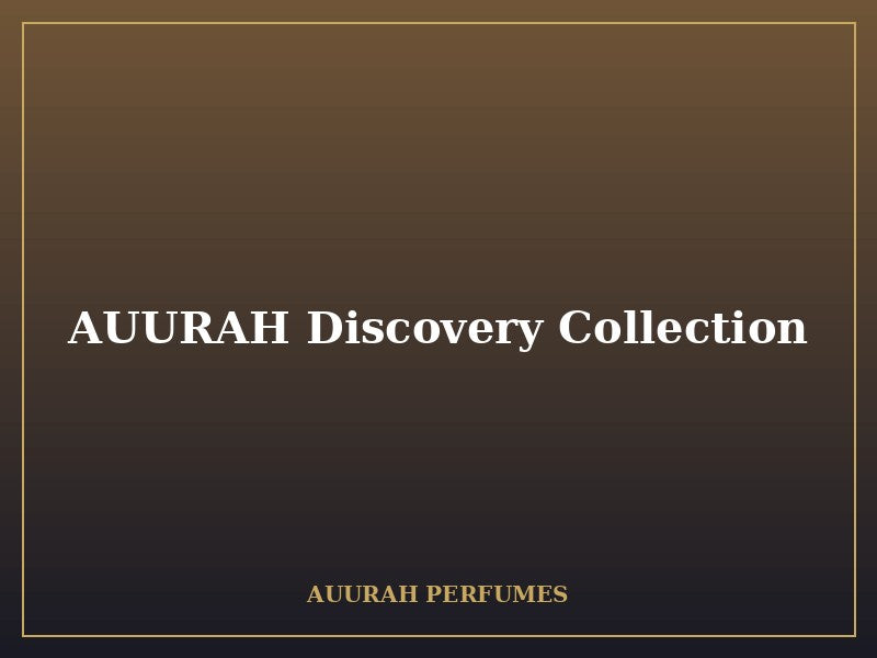 AUURAH Discovery Collection - Luxury Eau de Parfum
