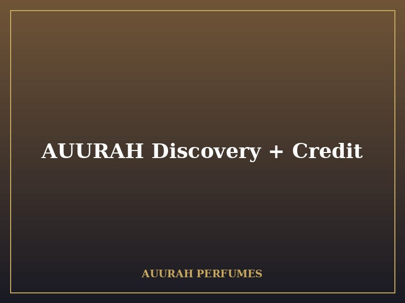 AUURAH Discovery + Credit - Luxury Eau de Parfum