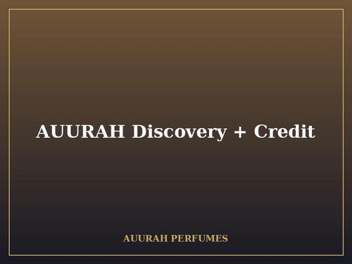 AUURAH Discovery + Credit - Luxury Eau de Parfum