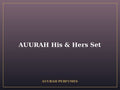 AUURAH His & Hers Set - Luxury Eau de Parfum