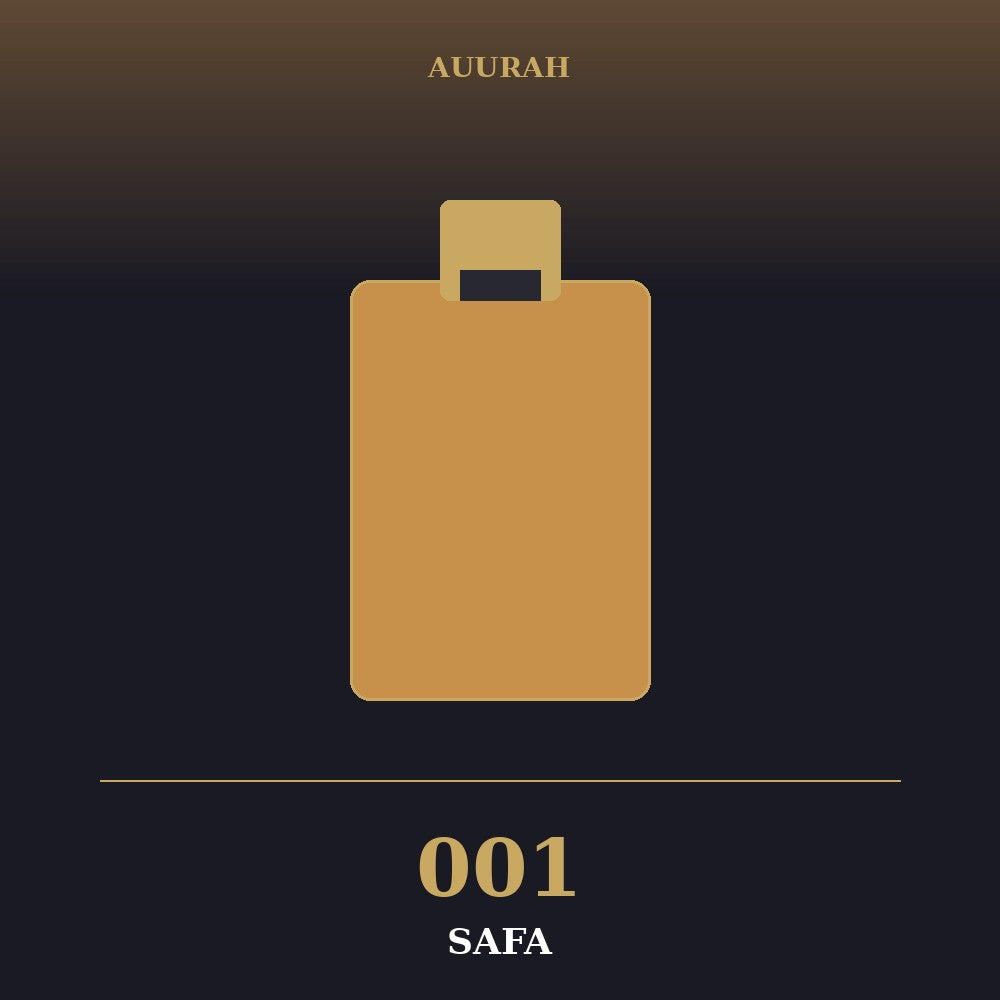 AUURAH Amber Saffron - Luxury Eau de Parfum