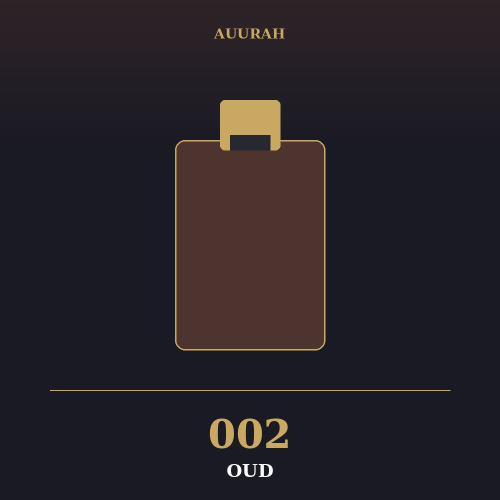 AUURAH Oud Rose - Luxury Eau de Parfum