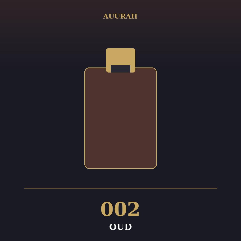 AUURAH Oud Rose - Luxury Eau de Parfum