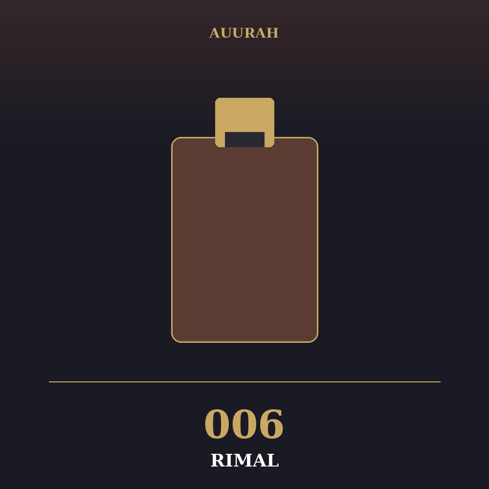 AUURAH Smoky Leather - Luxury Eau de Parfum