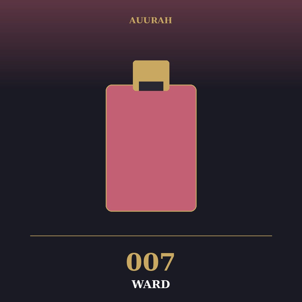 AUURAH Rose Patchouli - Luxury Eau de Parfum