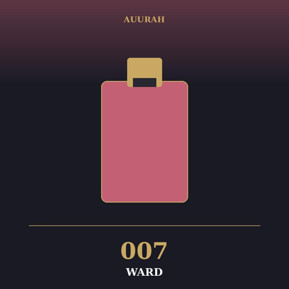 AUURAH Rose Patchouli - Luxury Eau de Parfum